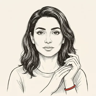 Illustrated portrait of Sofia